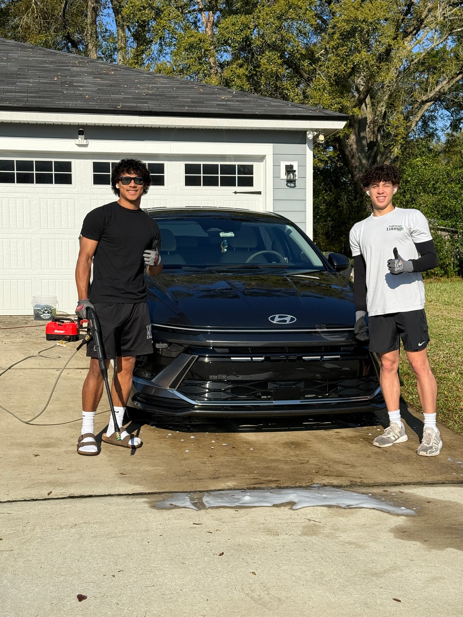 Team working on SUV